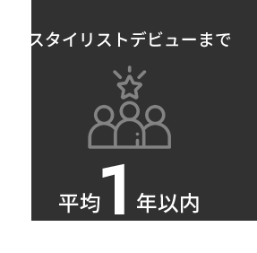 スタイリストデビューまで